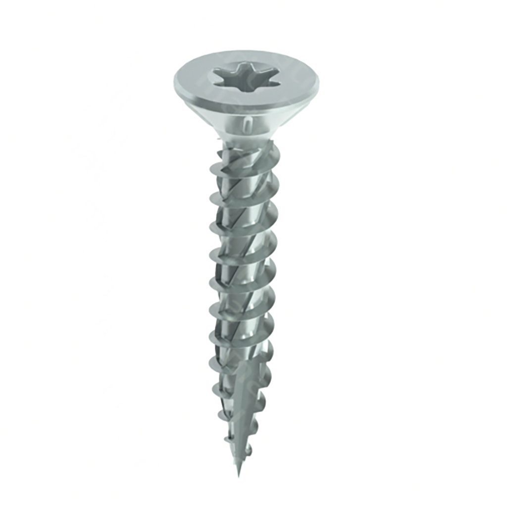 SCREW KAT STAR 4.5X80/48 C/TX ZINC, 200 UNITS