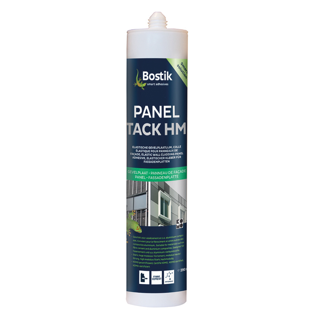 PANELTACK HM ADHESIVE BLACK ADHESIVE FACADE MICROCEMENT, PORCELAIN STONEWARE, CARTRIDGE 290ML