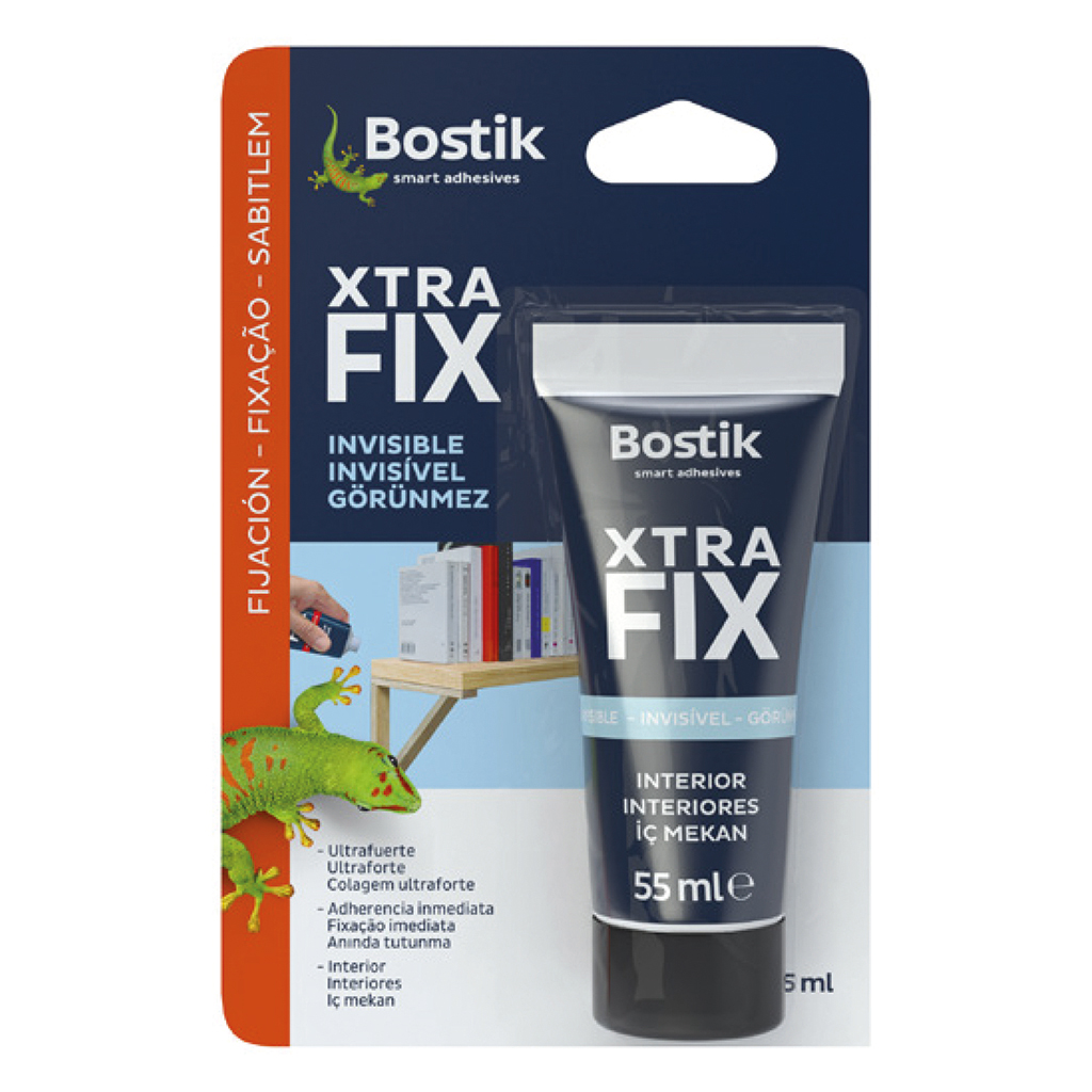 XTRA FIX Transparente Tubo 55 ml Transparente