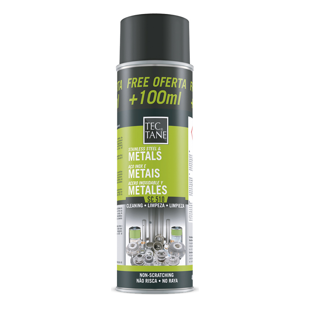 STAINLESS STEEL AND METAL TECTANE CLEANING SPRAY 500ML, C12