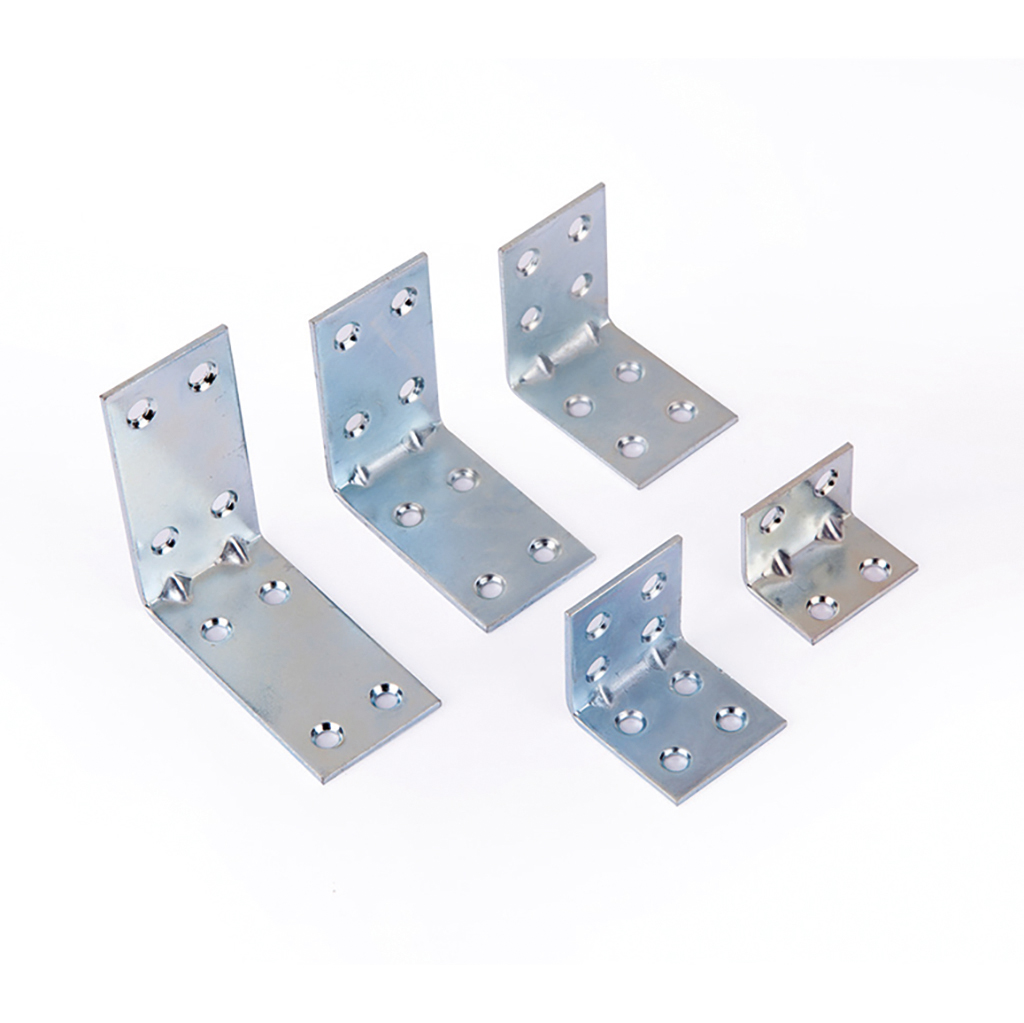 CORNER BRACE REINFORCEMENT L-SHAPED BRACKET ZINC PLATED 30X20X20