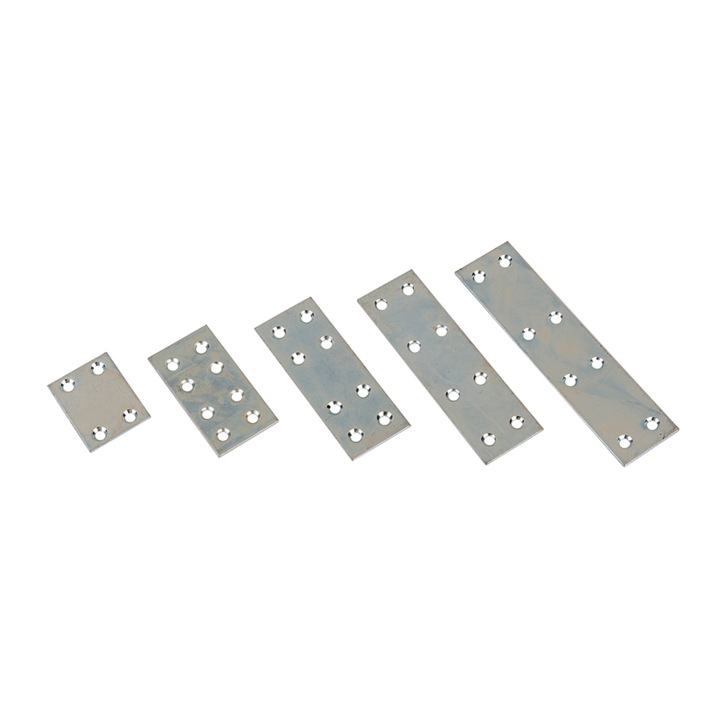 FLAT BRACKET MENDING PLATE ZINC PLATED 30X120MM