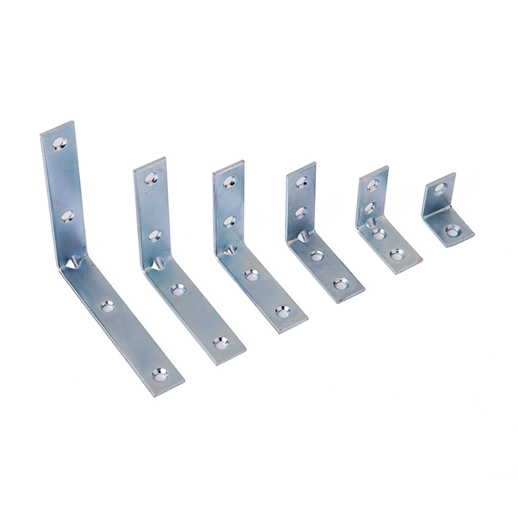 SQUARE EDGE 90 L SHAPED BRACKET 20X20MM ZINC PLATED