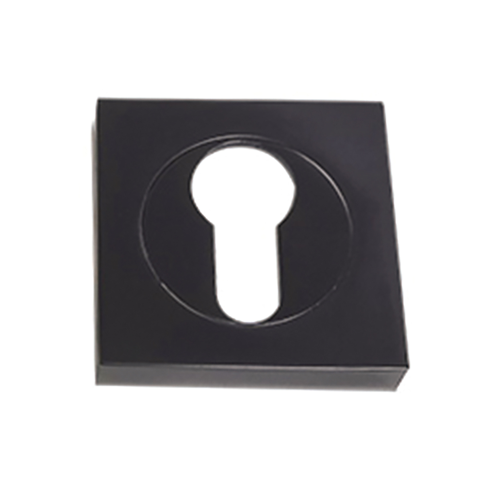 SQUARE PEAR KEYHOLE 50X50 BLACK