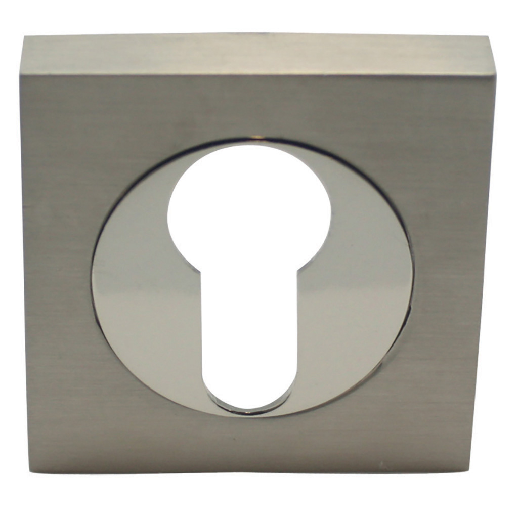 SQUARE PEAR KEYHOLE 50*50 NICKEL