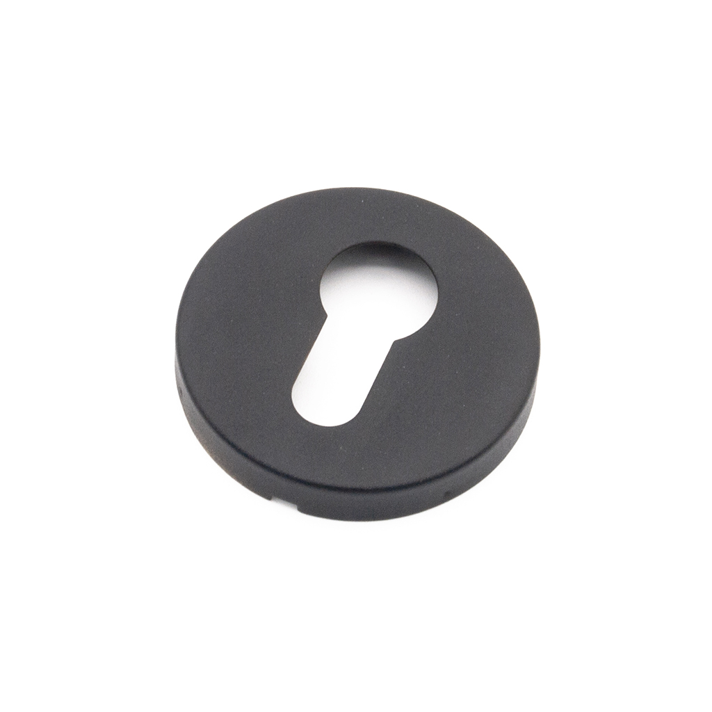 ROUND PEAR KEYHOLE D50 INOX BLACK