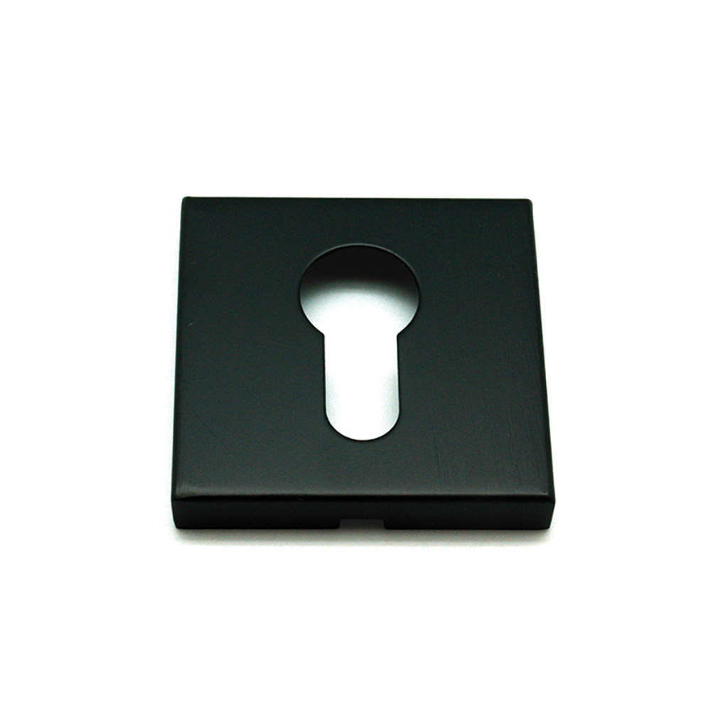 SQUARE PEAR KEYHOLE INOX 50x50,BLACK