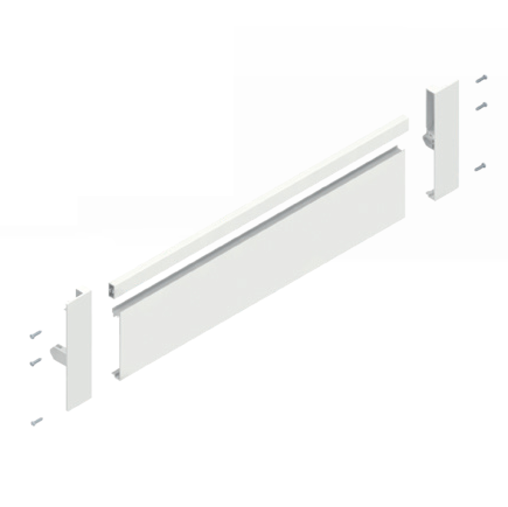 INNER DRAWER FRONT KIT H135MM L1200MM WHITE