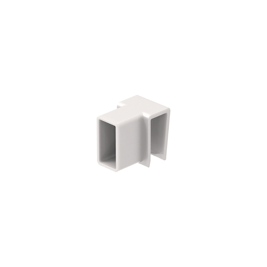 CONECTOR DE PLASTICO LATERAL, BLANCO