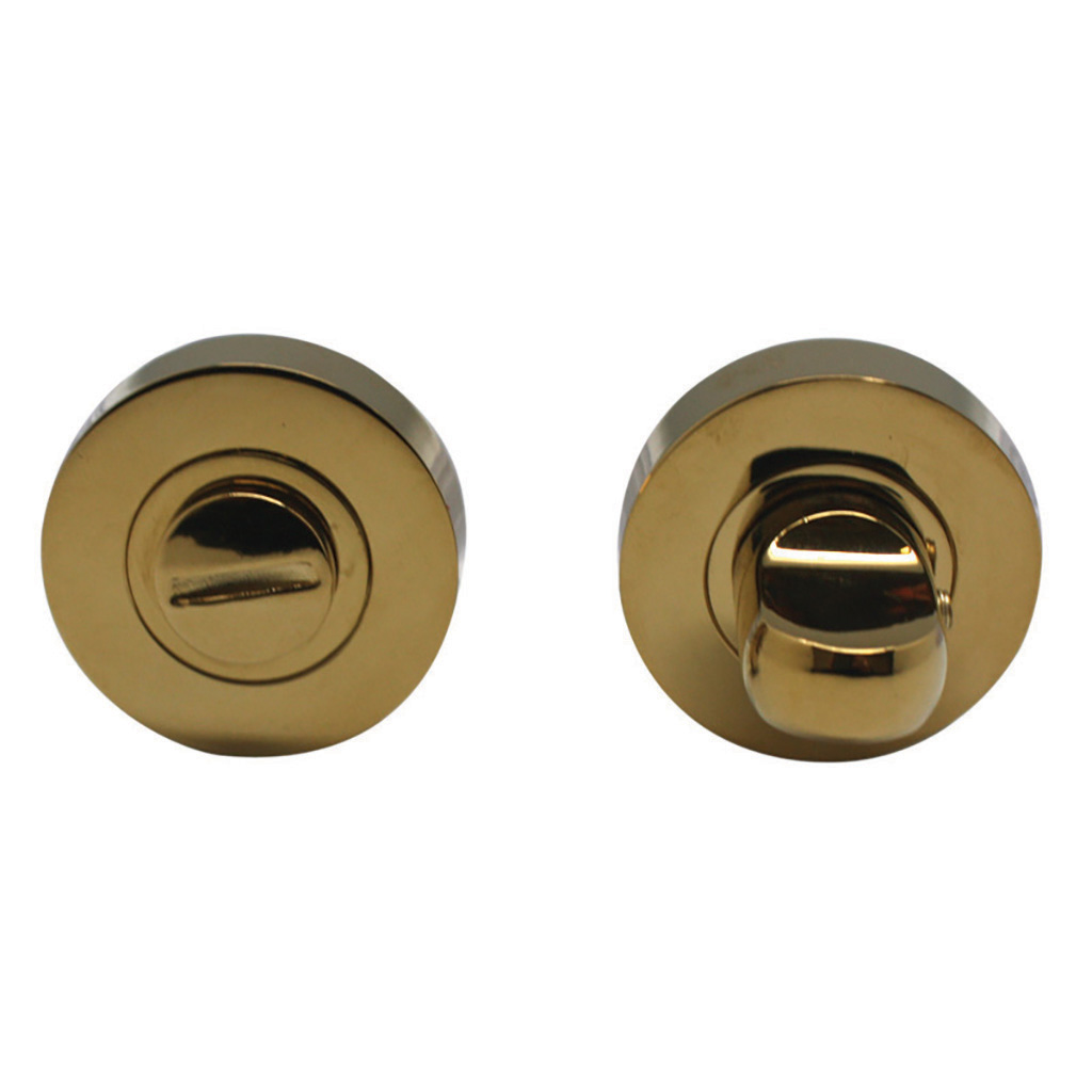 ROUND THUMBTURN 35 BRASS