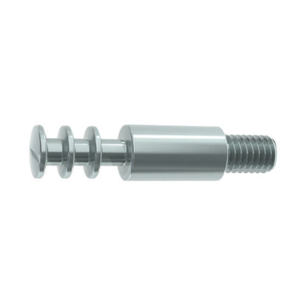 PERNO R/METRICA EXCENTRICA D15mm M6X33MM, zincado