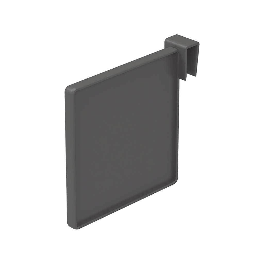 VERTICAL DIVIDER DRAWER PANEL, SLATE GRAY