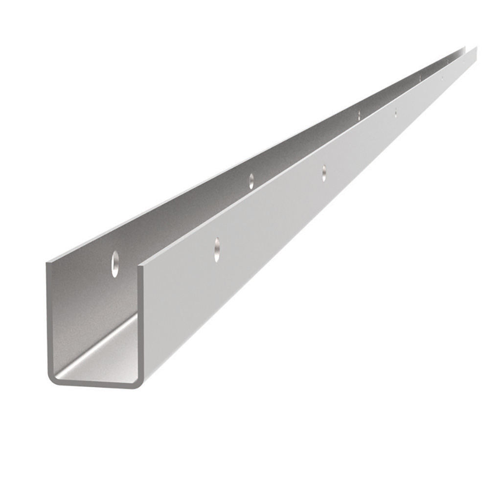 PERFIL U 1800mm INOX SS304