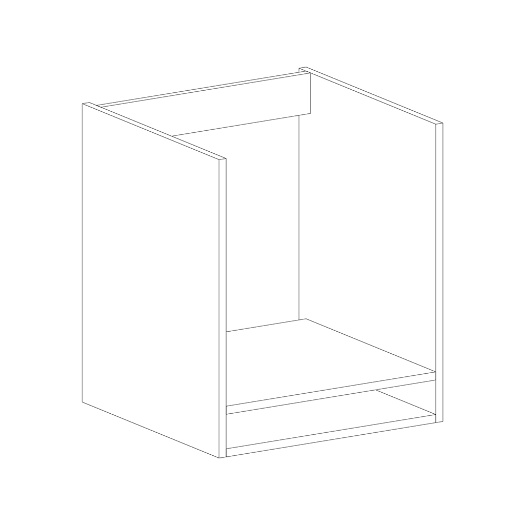 OVEN-BASE CABINET 800X600 ALUMINIUM