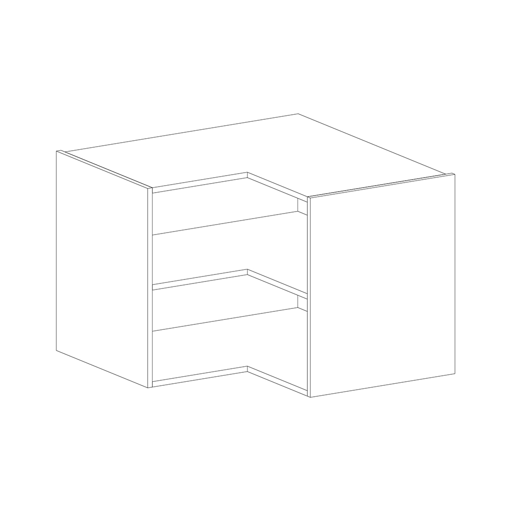 CORNER BASE CABINET 700X930 WHITE
