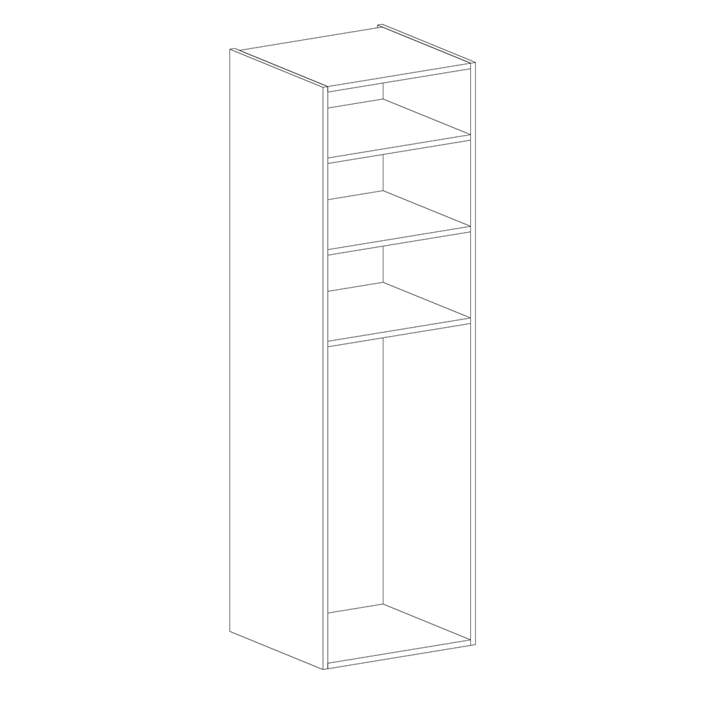 COLUMN CABINET 2000X600 ALUMINIUM