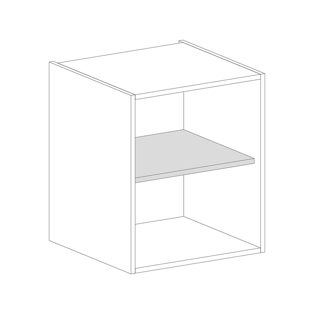 SHELF FOR BASE CABINET 450X500 ALUMINIUM