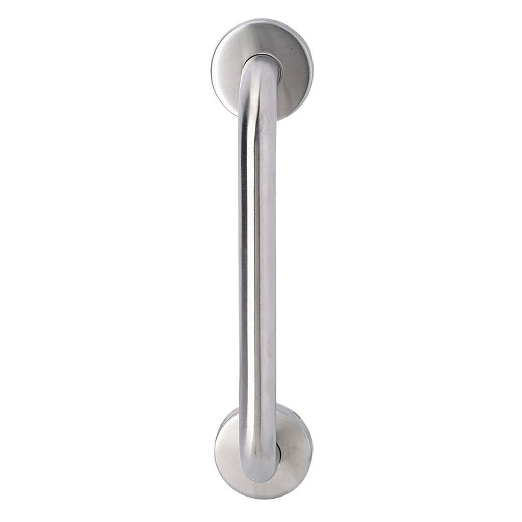 TUBULAR STAINLESS STEEL PULL HANDLE W/ROSETTE 17045 SS200