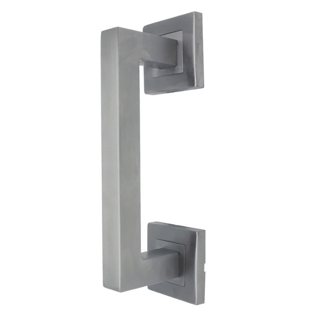 PULL HANDLE INOX SQUARE ROSETTE 17060 SS160