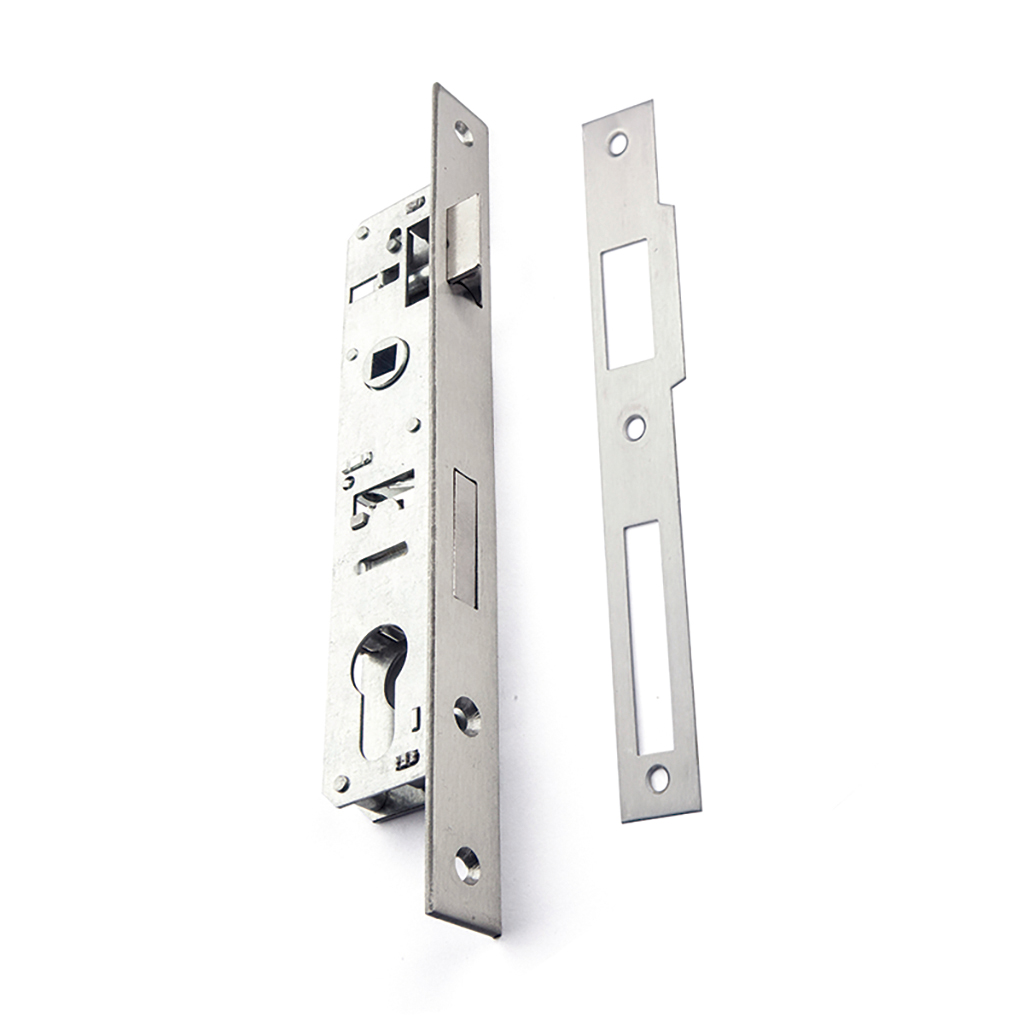 CERRADURA P/PUERTA METALICA ENTRADA 20mm C/CUADRAD