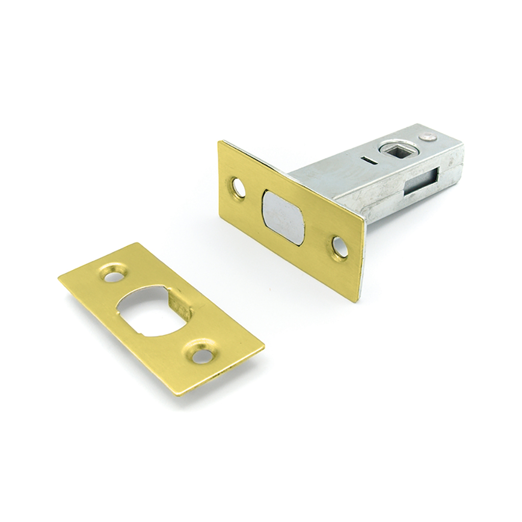 PICAPORTE CONDENA ENTRADA 45mm C/CUADRADO, DORADO
