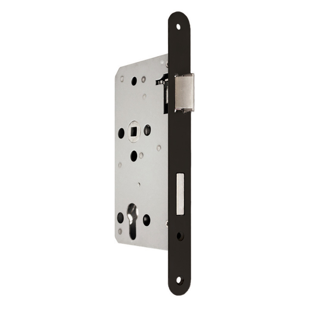 CERRADURA EMBUTIR C/LLAVE S/CILINDRO CANTO REDOND