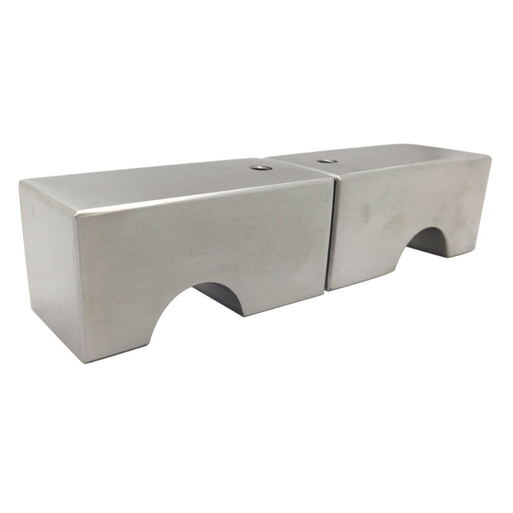 POMO CUADRADO 30mm*30mm*63mm INOX SATINADO