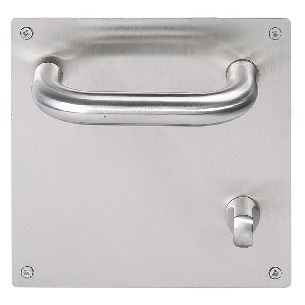 JUEGO MANIVELA U" PLACA CUADRADA 17*17cm C/CONDENA