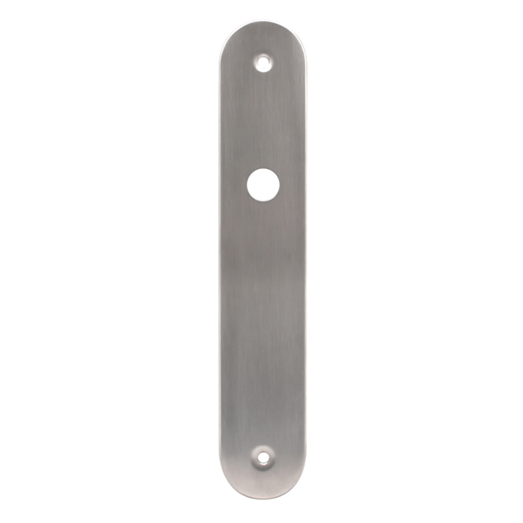 JUEGO 2xPLACA LARGA INOX