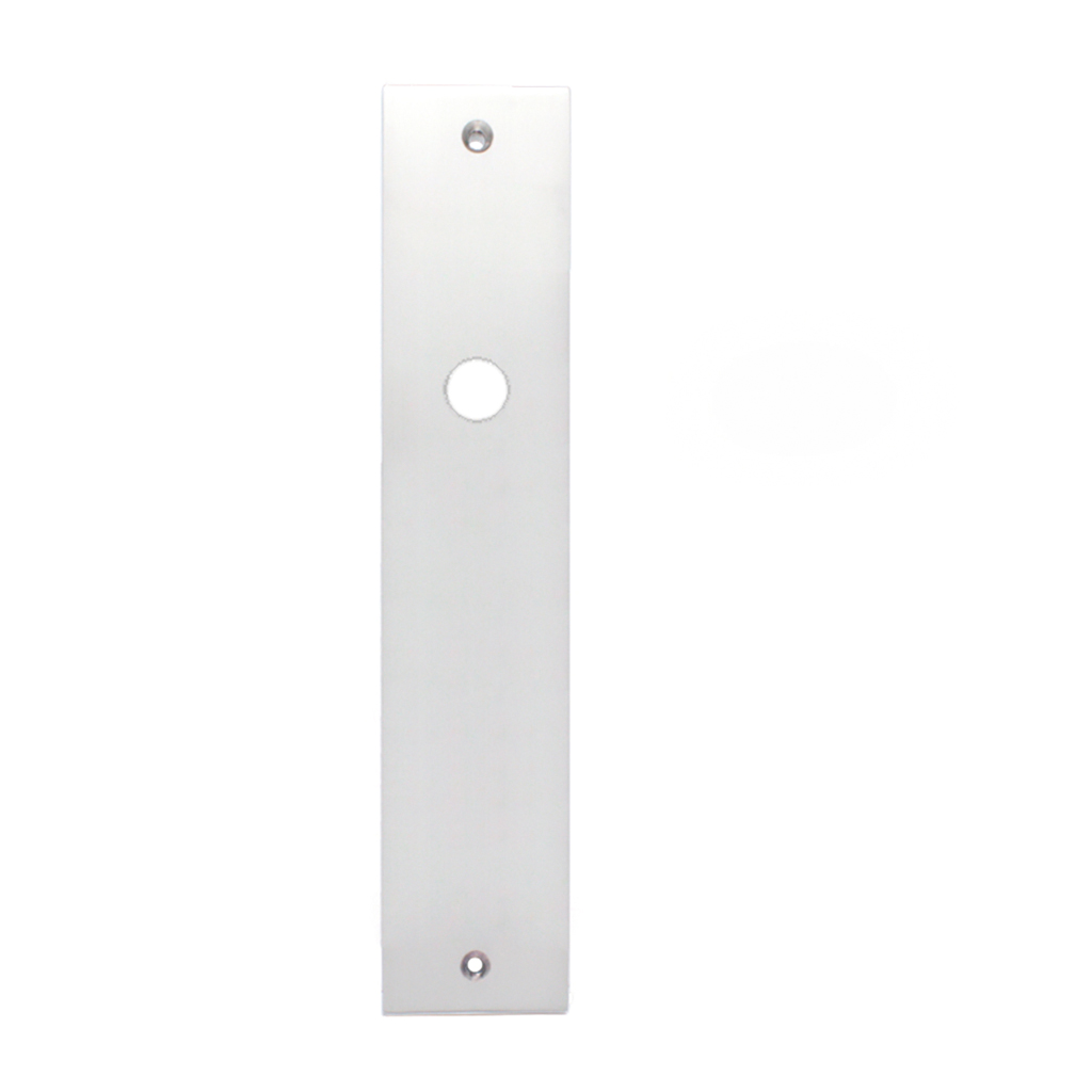 JUEGO 2xPLACAS LARGAS CANTO CUADRADO A05 BLANCO