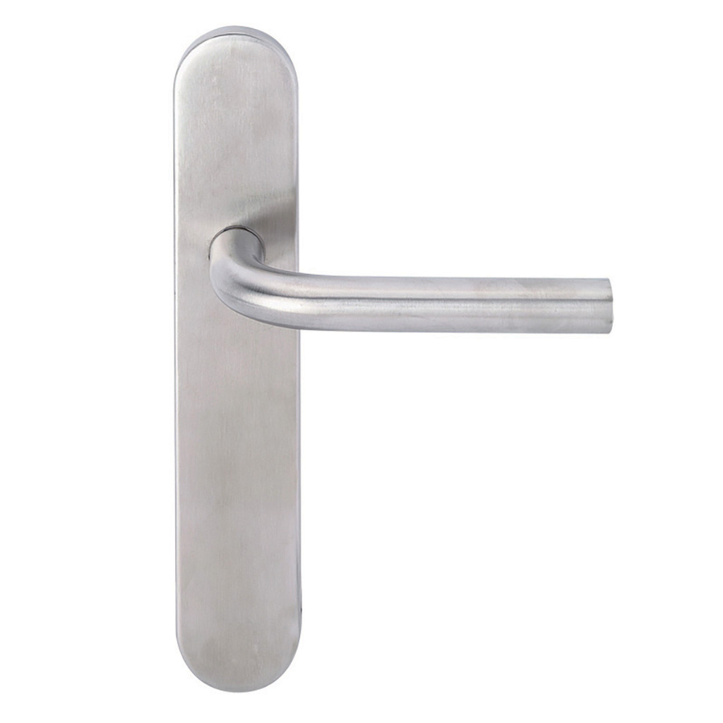 JGO MANIVELA L CURV C/PLACA LARGA T/OCULTO INOX SS