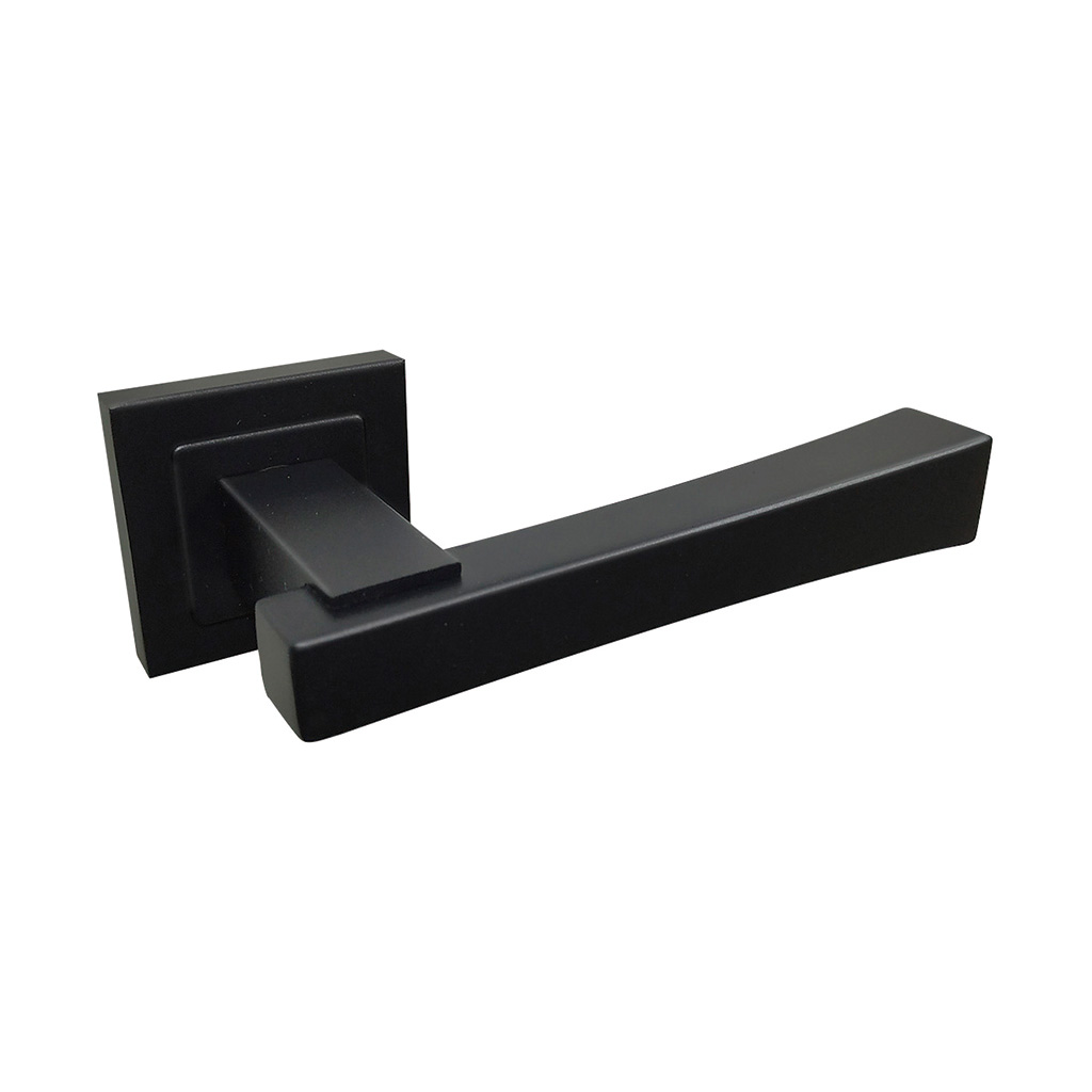 JGO. MANIVELA ROSETA CUADRADA INOX QDC31, NEGRO