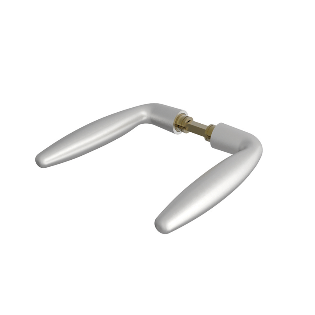 JGO MANETAS MACIZO 016 INOX SATINADO S/ROSETA