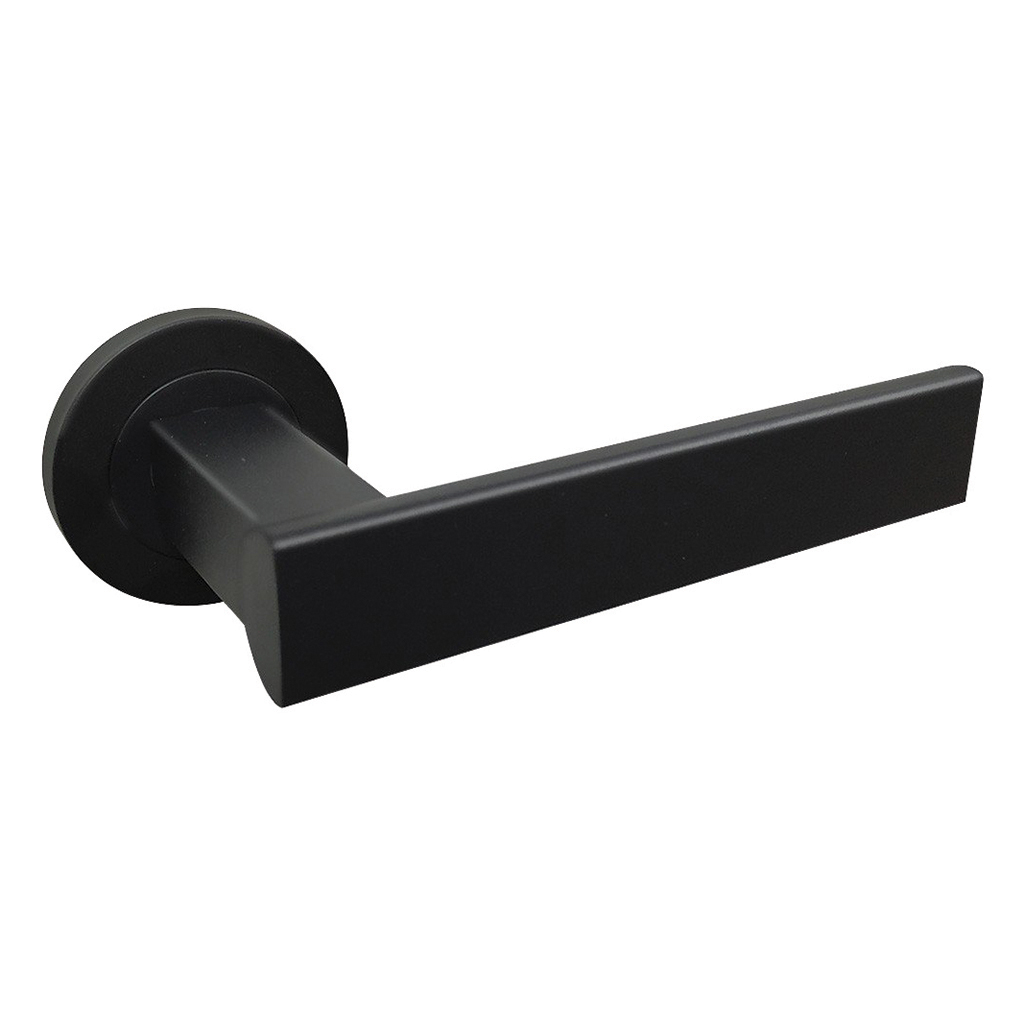 JGO. MANIVELA ROSETA REDONDA INOX QDS32, NEGRO