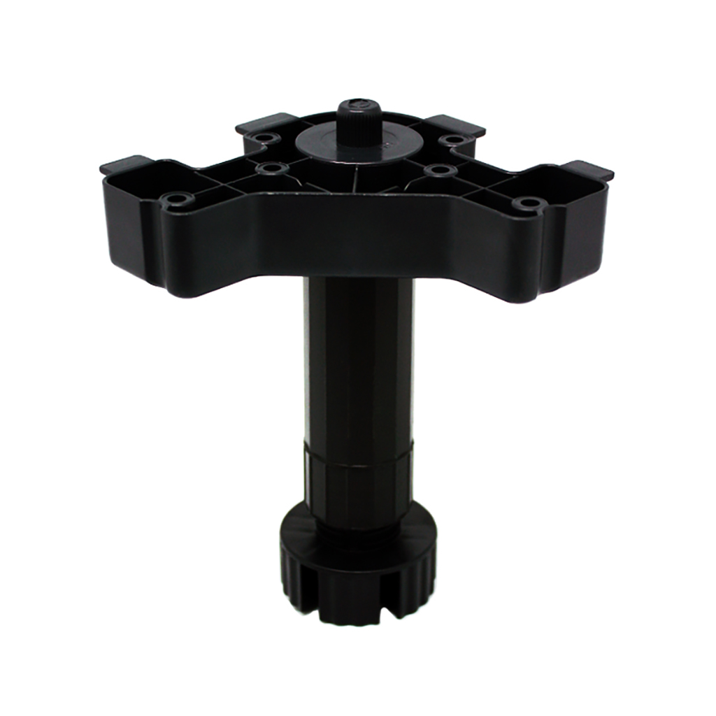 PATA FORZA REG. 10-13CM C/PIVOTE D13MM, NEGRO