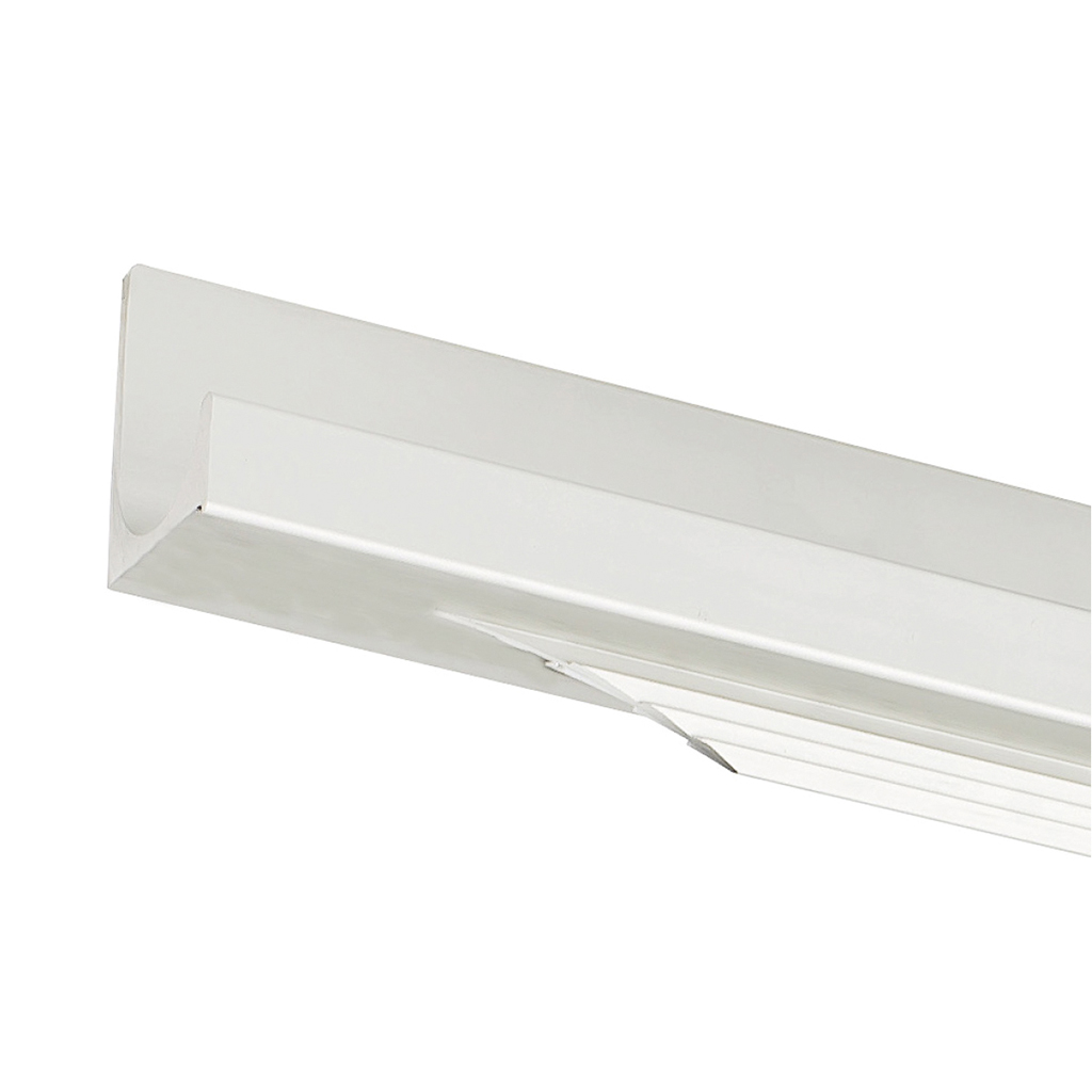 MTR. PERFIL TIRADOR L CORRIDO 30X19+1 BLANCO,BARRA