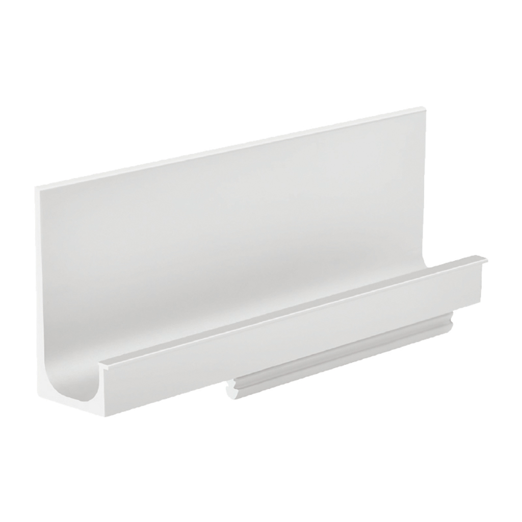 TIRADOR EMBUTIR GOLA INFERIOR L3000 BLANCO, BARRA, BARRA DE 3 METROS