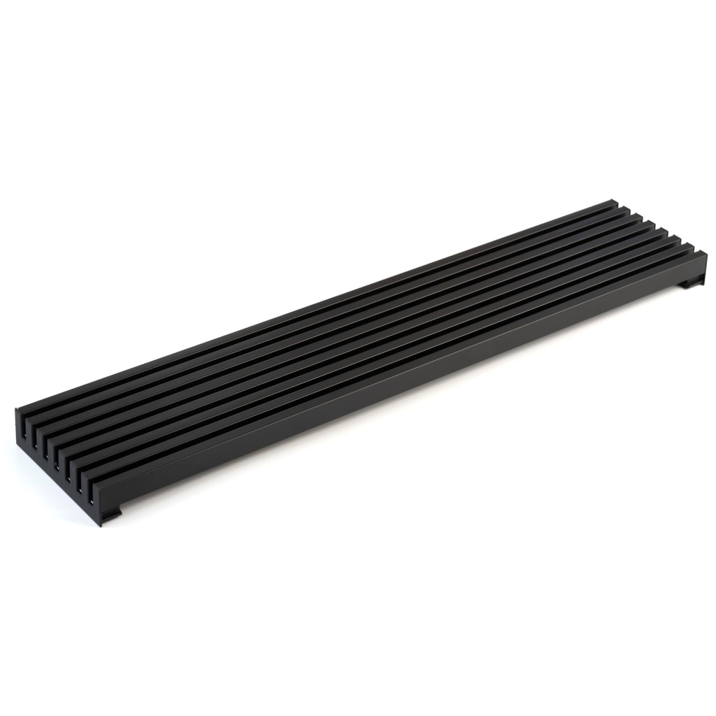 OVEN VENTILATION GRIDS 8 SLATS MOD.60 BLACK