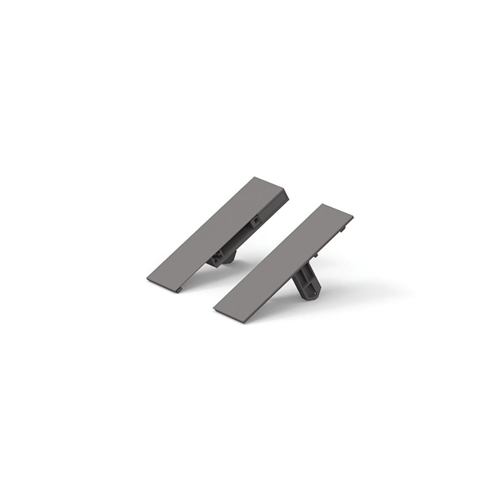 FRONT SUPPORT BRACKETS H121mm, SLATE GRAY