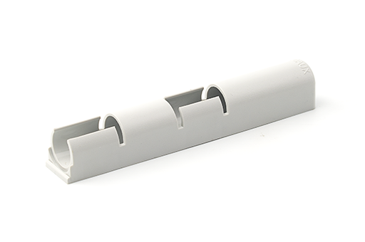 BASE SOPORTE PARA PULSADOR EMBUTIDO D10 L80 BLANCO
