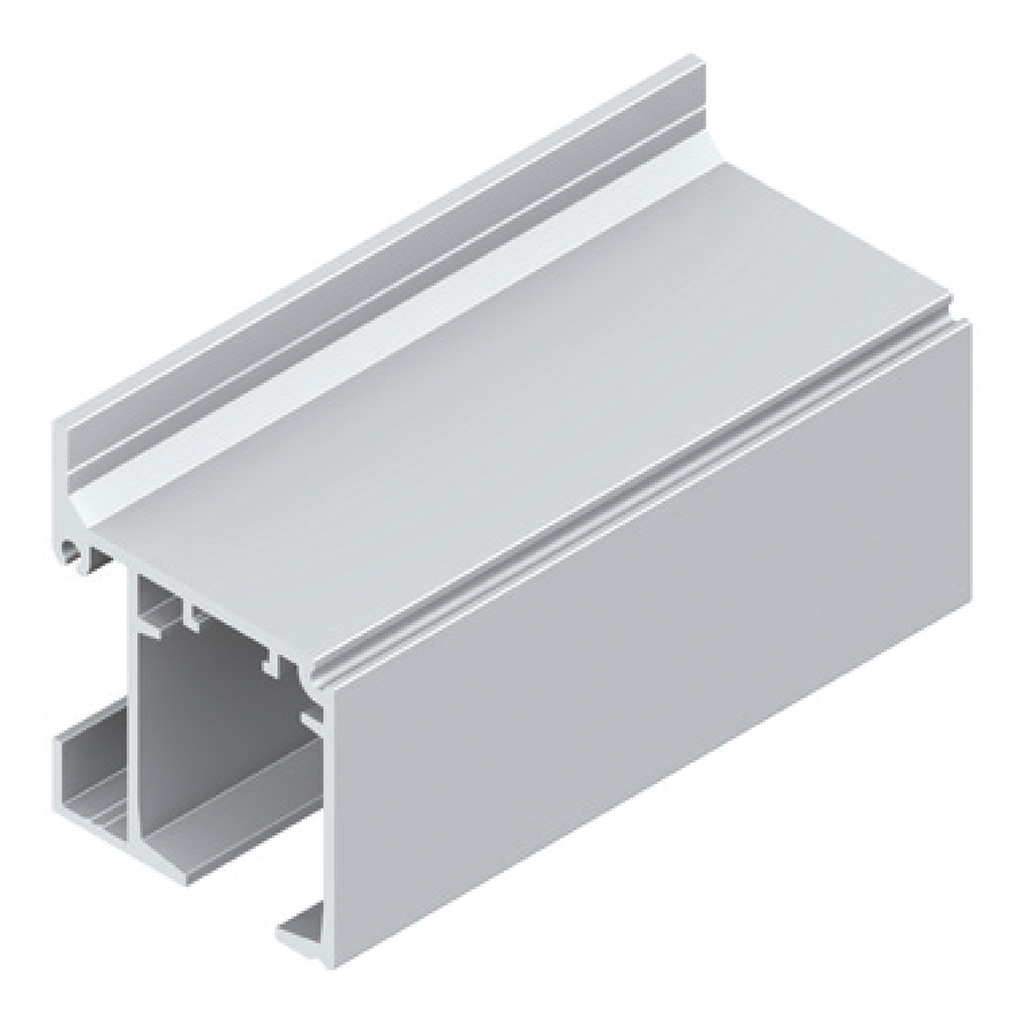 KIT CARRIL INDIVIDUAL A PARED Z10 PLATA MATE 4M