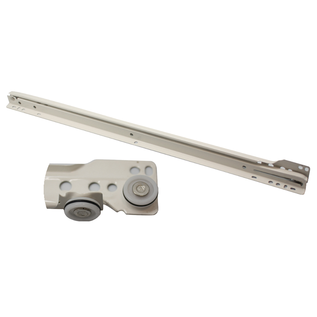 WHITE SILENT DROP GUIDE SET 1mm. 45cm
