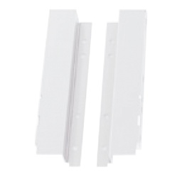 [58AYPSF100000] KIT 2 UNIONES TRASERA H180 CAJON TEN2 BLANCO