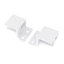 [58AYPWF10000] SET OF BRACKETS FOR RECTANGULAR RAILING FIXING WHITE