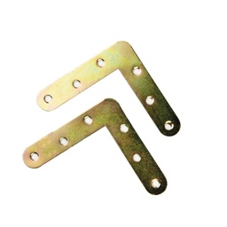 [731100B] L-SHAPED FLAT MENDING PLATE 100X100X17MM BICHROMATED