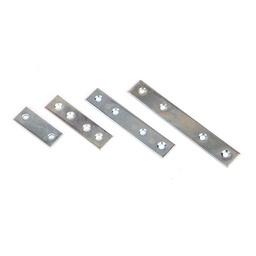 [739100C] SQUARE EDGE STRAIGHT BRACE ZINC PLATED 100X15MM