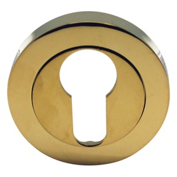 [B A02-YALE PVD] ROUND PEAR KEYHOLE 50 BRASS