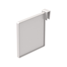 [BS6] VERTICAL DIVIDER DRAWER PANEL, WHITE