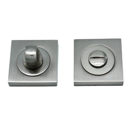 [C A05-50 SNNP] SQUARE THUMBTURN 50X50 NICKEL