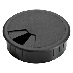 [CD-016N] PASACABLES D60 PLASTCO NEGRO